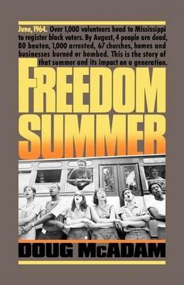 Freedom Summer - Doug McAdam - cover