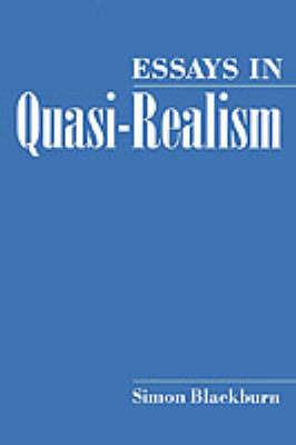 Essays in Quasi-Realism - Simon Blackburn - cover