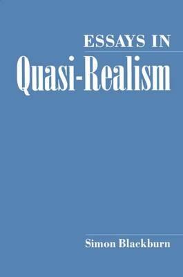 Essays in Quasi-Realism - Simon Blackburn - cover