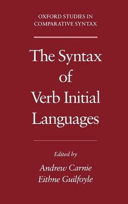 The Syntax of Verb Initial Languages - cover