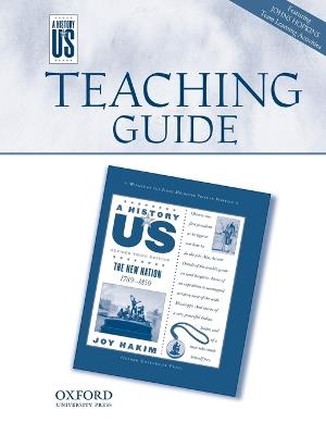 A History of US: The New Nation Teaching Guide Book 4 - Leacock,Park,Edwards - cover