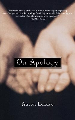On Apology - Aaron Lazare - cover