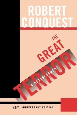 The Great Terror: A Reassessment - Robert Conquest - cover