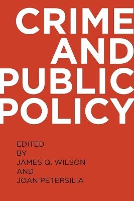Crime and Public Policy - cover