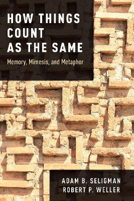 How Things Count as the Same: Memory, Mimesis, and Metaphor - Adam B. Seligman,Robert P. Weller - cover