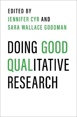 Doing Good Qualitative Research - cover