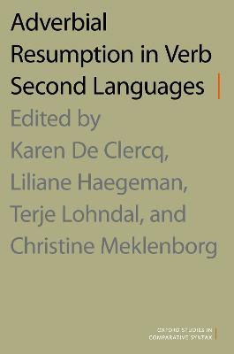 Adverbial Resumption in Verb Second Languages - cover