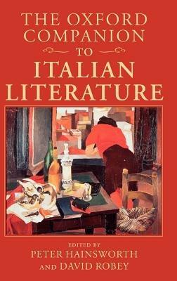 The Oxford Companion to Italian Literature - cover