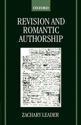 Revision and Romantic Authorship - Leader - cover