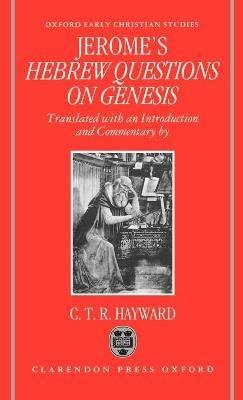 Saint Jerome's Hebrew Questions on Genesis - Saint Jerome - cover