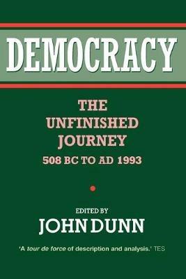 Democracy: The Unfinished Journey, 508 BC to AD 1993 - cover