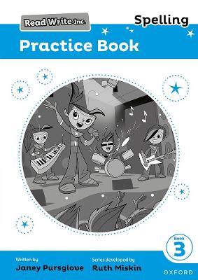 Read Write Inc. Spelling: Read Write Inc. Spelling: Practice Book 3 (Pack of 5) - Janey Pursglove,Jenny Roberts - cover