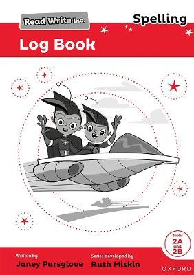 Read Write Inc. Spelling: Read Write Inc. Spelling: Log Book 2 (Pack of 30) - Janey Pursglove - cover