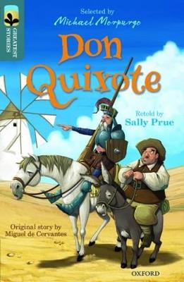 Oxford Reading Tree TreeTops Greatest Stories: Oxford Level 19: Don Quixote - Sally Prue,Miguel de Cervantes - cover