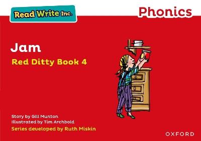 Read Write Inc. Phonics: Jam (Red Ditty Book 4) - Gill Munton - cover