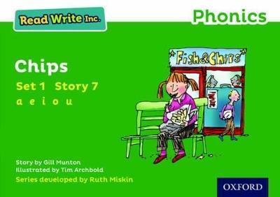 Read Write Inc. Phonics: 7 Chips (Green Set 1 Storybook) - Gill Munton - cover