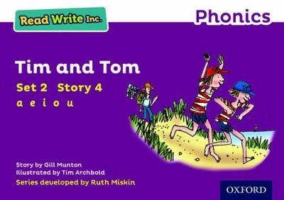 Read Write Inc. Phonics: Tim and Tom (Purple Set 2 Storybook 4) - Gill Munton - cover