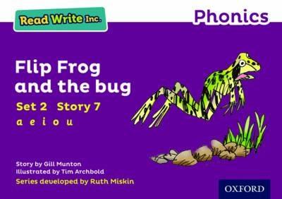 Read Write Inc. Phonics: Flip Frog and the Bug (Purple Set 2 Storybook 7) - Gill Munton - cover