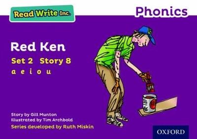Read Write Inc. Phonics: Red Ken (Purple Set 2 Storybook 8) - Gill Munton - cover