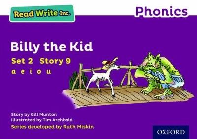 Read Write Inc. Phonics: Billy the Kid (Purple Set 2 Storybook 9) - Gill Munton - cover