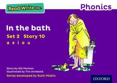 Read Write Inc. Phonics: In the Bath (Purple Set 2 Storybook 10) - Gill Munton - cover