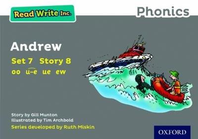 Read Write Inc. Phonics: Andrew (Grey Set 7 Storybook 8) - Gill Munton - cover
