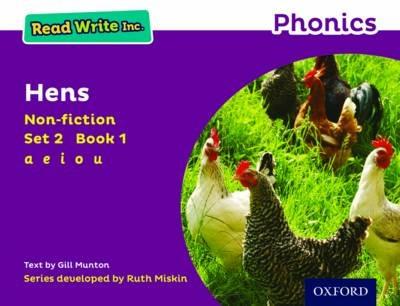 Read Write Inc. Phonics: Hens (Purple Set 2 Non-fiction 1) - Gill Munton - cover