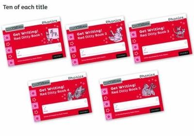 Read Write Inc. Phonics: Get Writing! Red Ditty Books 1-5 Pack of 50 - Ruth Miskin - cover