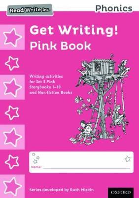 Read Write Inc. Phonics: Get Writing! Pink Book Pack of 10 - Ruth Miskin - cover