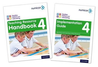 Numicon: Number, Pattern and Calculating 4 Teaching Pack - Tony Wing,Romey Tacon,Jayne Campling - cover