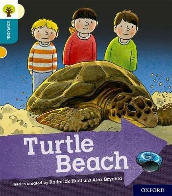 Oxford Reading Tree Explore with Biff, Chip and Kipper: Oxford Level 9: Turtle Beach - Paul Shipton - cover
