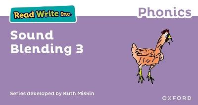 Read Write Inc. Phonics: Sound Blending Book 3 - cover