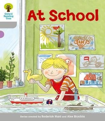 Oxford Reading Tree: Level 1: Wordless Stories A: At School - Roderick Hunt - cover