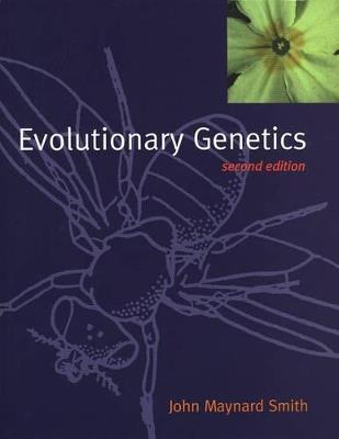 Evolutionary Genetics - John Maynard Smith - cover