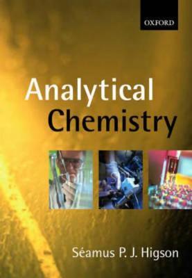 Analytical Chemistry - Seamus Higson - cover
