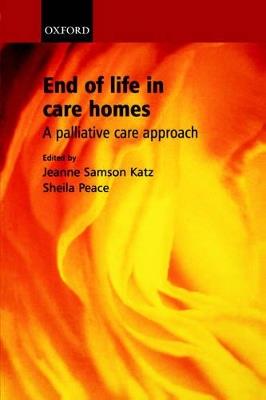 End of Life in Care Homes: A palliative care approach - cover