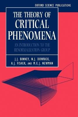 The Theory of Critical Phenomena: An Introduction to the Renormalization Group - J. J. Binney,N. J. Dowrick,A. J. Fisher - cover