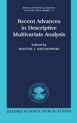 Recent Advances in Descriptive Multivariate Analysis - cover