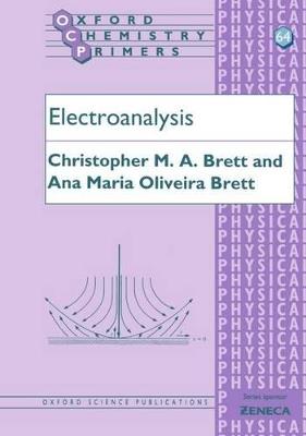 Electroanalysis - Christopher Brett,Ana Maria Oliveira Brett - cover