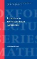 Invitation to Fixed-Parameter Algorithms - Rolf Niedermeier - cover