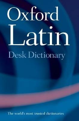 Oxford Latin Desk Dictionary - cover