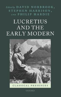 Lucretius and the Early Modern - cover