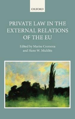 Private Law in the External Relations of the EU - cover