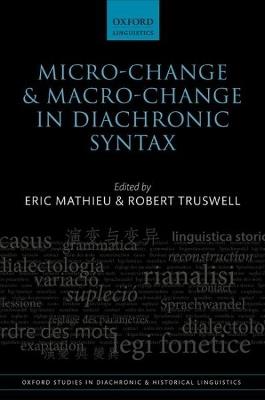 Micro-change and Macro-change in Diachronic Syntax - cover