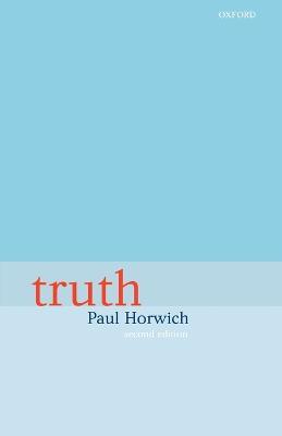Truth - Paul Horwich - cover