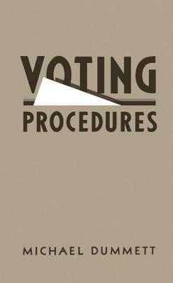 Voting Procedures - Michael Dummett - cover