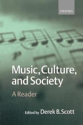 Music, Culture, and Society: A Reader - cover
