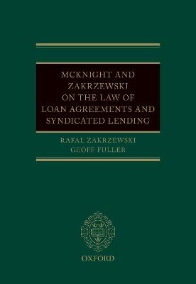 McKnight and Zakrzewski on The Law of Loan Agreements and Syndicated Lending - cover