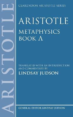 Aristotle, Metaphysics Lambda - cover
