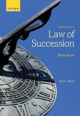 Borkowski's Law of Succession - Brian Sloan - cover